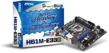 MSI H61M-E33 (B3) Foto 1