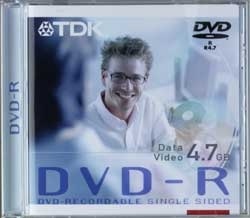 TDK DVD-R47ED-D* 16X Foto 1