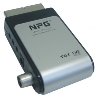 Npg mini dtr101a • npg dtr-101a receptor mini tdt euroconector